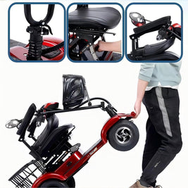 Red Electric  Scooter