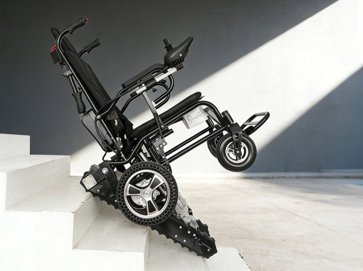 Black Integrated Stair Climber