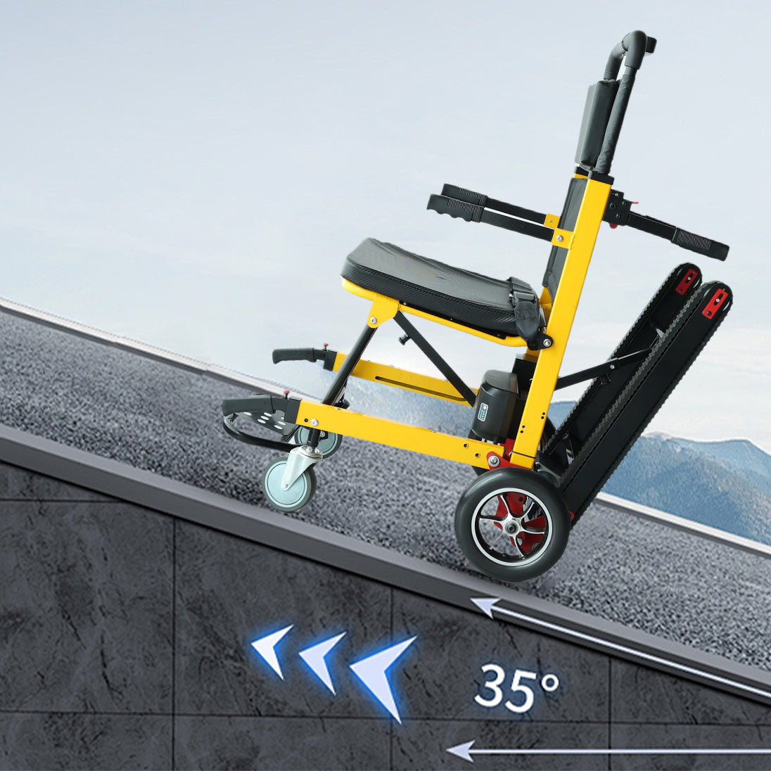 Yellow Stair Climber